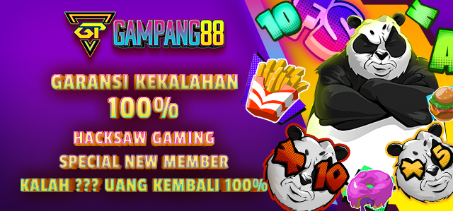 GARANSI KEKALAHAN 100% HACKSAW GAMING SPECIAL NEW MEMBER