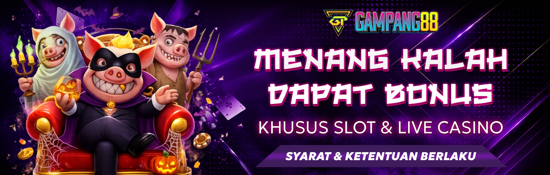 KOMISI SLOT & CASINO 0.8%