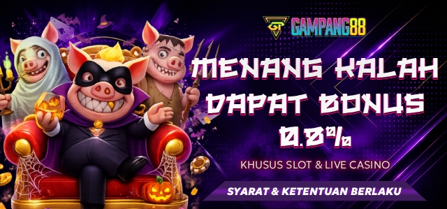 KOMISI SLOT & CASINO 0.8%