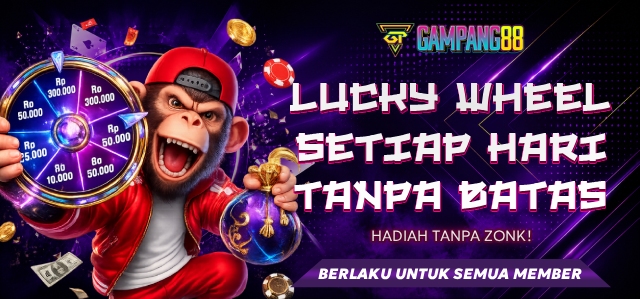 LUCKY WHEEL SETIAP HARI TANPA ZONK!