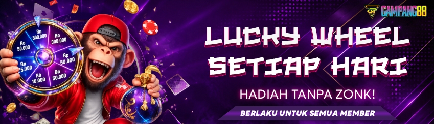 KLAIM TIKET LUCKY WHEEL SETIAP HARI HADIAH TANPA ZONK!