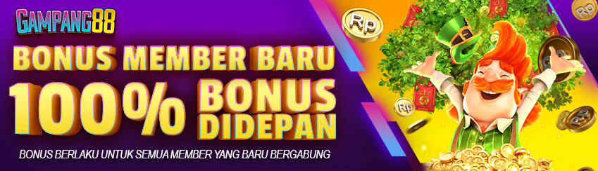 BONUS MEMBER BARU 100%