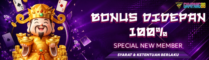 BONUS MEMBER BARU 100%