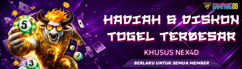 HADIAH & DISKON TOGEL TERBESAR