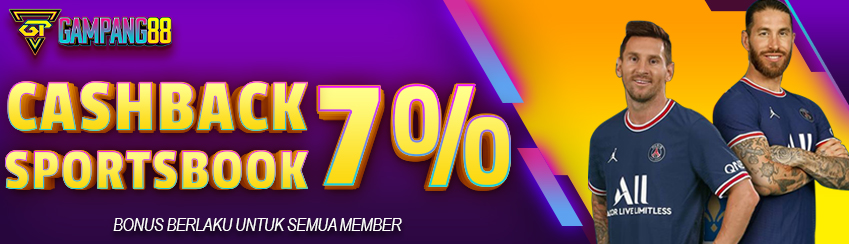 CASHBACK SPORTBOOK 7%